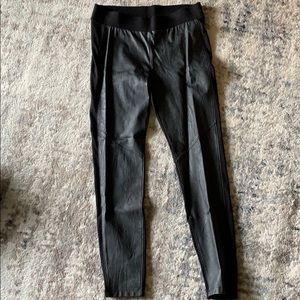 Leather leggings